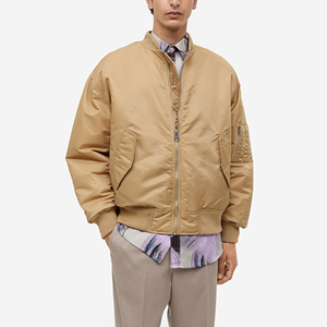 2026 Autumn <b>Men's</b> Casual Fashion Windbreaker Bomber Puffer <b>Jacket</b>, <b>Winter</b> <b>Jacket</b> <b>Waterproof</b> With Best Design Bomber <b>Jacket</b> <b>Man</b> - Product Image 3