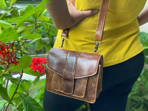 Offre Spéciale sacs à main faits à la main en cuir véritable de Style occidental sac à provisions sacs décontractés élégant sac à main pour les femmes - Product Image 4