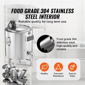 Pastorizzatore Professionale per Latte da 100L, Grado Commerciale, in Acciaio Inox 304 per Pastorizzazione di Uova e Birra - Product Image 6