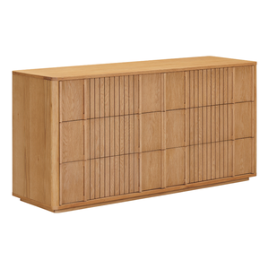 LINEAR RANGE Collection Wooden Bedroom Living Room Furniture Durable Eco-Friendly Low MOQ Factory Price Wooden Dresser <b>6</b> <b>Drawers</b> - Product Image 5