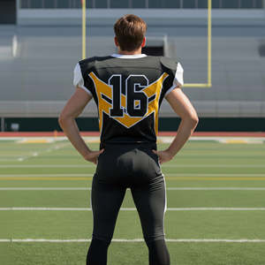 Uniformes de football américain personnalisés pour équipes professionnelles, avec nom et numéro, pour hommes et jeunes, design sublimé. - Product Image 5