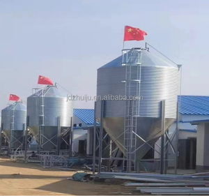 Емкость 6 тонн кукурузы зерна корма для животных гранулы для хранения силоса HJ-N6T - Product Image 4