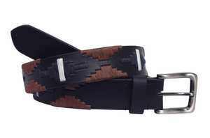 เข็มขัดโปโลคุณภาพพรีเมียม OEM เข็มขัดโปโลหนังแท้แบบสั่งทำพิเศษ พร้อมตะเข็บหลากสี สำหรับขายส่งในราคาขายส่ง - Product Image 2