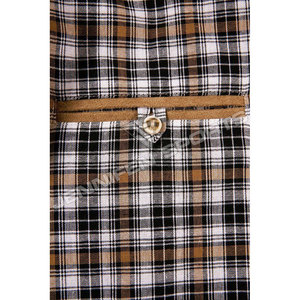 Camisa de Vestir de Manga Corta para Hombre, Talla Grande, 100% Algodón, Transpirable, Estilo Bávaro Alemán, para Oktoberfest, Disfraz - Product Image 5