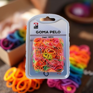 Elastici Colorati GOMA PELO 12 Pezzi per Capelli Rif. 13601 - Product Image 3
