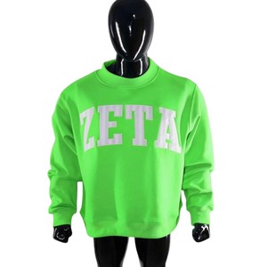 เสื้อสเวตเชิ้ตคอกลมสีชมพู Zeta คอเต่า ผ้าฝ้าย 100% ทรงปกติ ใส่ได้ทั้งชายและหญิง สไตล์ลำลอง พิมพ์ลายตัวอักษร โลโก้ด้านหน้า เหมาะสำหรับใส่ในฤดูใบไม้ร่วง - Product Image 5