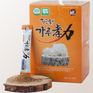 Extracto de hongos en polvo Gyeongshin Bio, polvo enzimático de hongos Sparassis Crispa fermentados coreanos, grado Ji, 4.5g x 90 sobres - Product Image 4