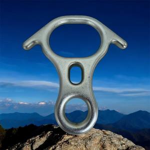 Descender en acier en forme de 8, plaqué zinc, pour extérieur, résistance à la rupture de 65 kN - Product Image 4