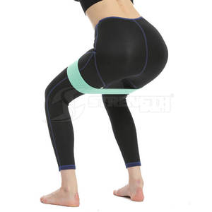 Banda Elástica para Ejercicios de Yoga en Casa, Banda de Resistencia para Cadera, Banda de Tela de Alta Elasticidad para Entrenamiento Físico - Product Image 6