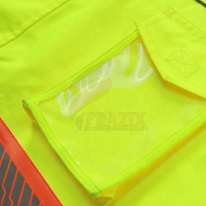 High Visibility Reflective Safety <b>Jacket</b> For Factory <b>Workers</b> Construction Teams And Contractors Protective Safety <b>Jacket</b> - Product Image 4