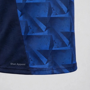 Maillot de football personnalisé pour homme, sublimation, séchage rapide, respirant, antibactérien, UPF 50+, polyester écologique, short de sport - Product Image 5