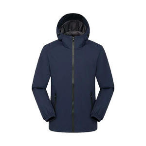 <b>Waterproof</b> Windproof Men Soft Shell <b>Jacket</b> Hooded Outdoor Hiking Tactical Coat Wholesale Custom Logo - Product Image 1