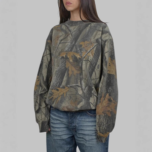 Sweat-shirt de sublimation pour femmes très demandé, qualité supérieure, design tendance, 100% coton, sweat-shirt de sublimation pour femmes - Product Image 2