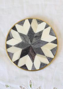 ที่รองแก้วชาฝังกระดูกอินเดียทำมือสุดหรู ขายดีอันดับต้นๆ ปลอดภัยสำหรับใช้ในบ้าน ดีไซน์พรีเมียม เหมาะสำหรับของพรีเมียม - Product Image 6