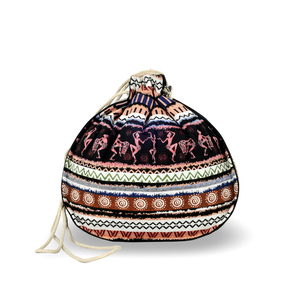 Cotton <b>Drawstring</b> <b>Backpack</b> Versatile and Stylish Pouch for Everyday Use - Product Image 1