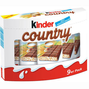 Boîte de barres chocolatées au lait Ferrero Kinderr Country avec céréales (9 x 23,5 g) 211,5 g - Product Image 4