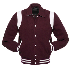 Custom Geometric Cartoon Baseball Vintage Varsity <b>Jacket</b> <b>Men</b> Classic Hooded Team Uniform Personalized 100% Wool <b>Jackets</b> - Product Image 6