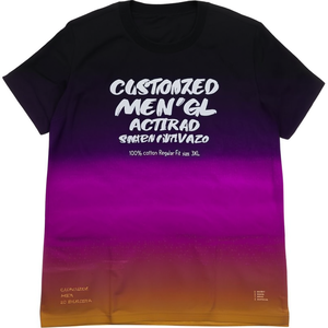 Camiseta de Manga Corta con Estampado Digital Personalizada para Hombre - 100% Algodón, Corte Regular, Talla 3XL - Product Image 3