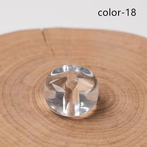 Kit de Manualidades ILAHI para Hacer Pulseras con Cuentas Redondas Facetadas de Resina Verde, Uttar Pradesh ICORB-14860 - Product Image 2
