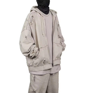 OEM Acid Wash Hoodie Factory Supplier Washed Cotton Hoodie Streetwear Design for Bulk Made By Pakistan - Product Image 1