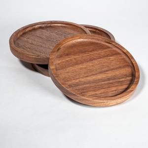 Juego de posavasos de madera al por mayor para hoteles y restaurantes, resistentes al calor, para bebidas y mesas. - Product Image 2