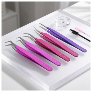 Japanese Stainless Steel Fiber Tip <b>Lash</b> Tweezer 90 Degree Boot Volume Fan Tweezers <b>Lash</b> Pickup Tool Eyelash Tweezer for <b>Lashes</b> - Product Image 1