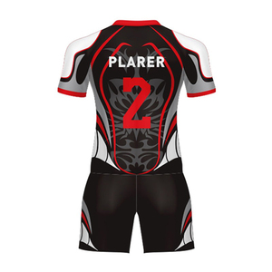 Uniforme de rugby professionnel unisexe, sur mesure, imprimé, grande taille, respirant, streetwear, ventes chaudes au prix de gros - Product Image 2