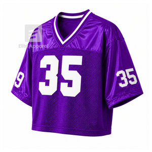 Camiseta personalizada NCNW Sorority con cuello en V, color sólido, manga corta, morado y blanco, estilo casual para mujer, malla de poliéster - Product Image 1