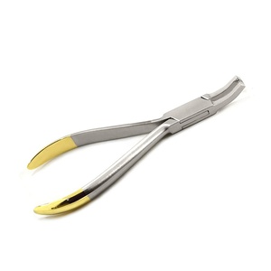 Pince orthodontique dentaire pour laboratoire, en acier inoxydable allemand, demi-or, pour le retrait de brackets, pointe TC - Product Image 2