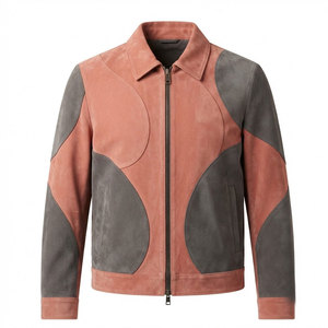 Luxury <b>Suede</b> <b>Leather</b> <b>Jacket</b> With Minimalist Design Comfortable Fit Premium For Men Fashion And Daily Lifestyle Wear - Product Image 1