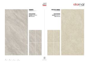 Azulejo de Porcelana de Alto Brillo, Formato Grande de 24x48 Pulgadas, Acabado Premium, Estilo Mármol para Paredes y Pisos - Product Image 2