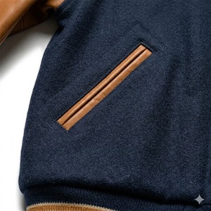 Mens classic varsity <b>jacket</b> designed with versatile comfort and athletic charm for urban casual travel and modern daily fashion - Product Image 6