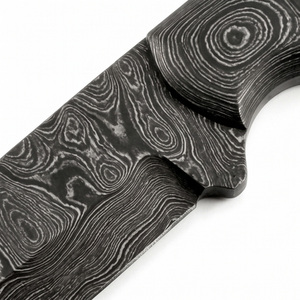 Damascus Steel Blank <b>Blade</b> <b>Craft</b> Blank for Custom Handle Making Artisan Projects DIY Crafting and Workshop Use - Product Image 5
