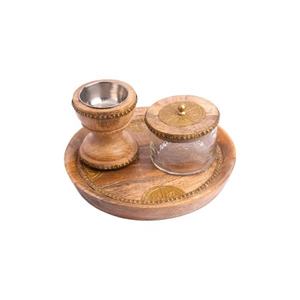 2026 Best Selling Arabic Wooden Bakhoor <b>box</b> Tray Set <b>Incense</b> Burner Rose Scented Oud Aromatherapy Diffuser for Home Fragrance - Product Image 2