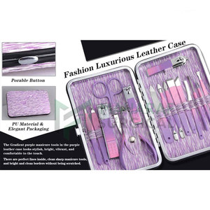 Kits de pédicure de luxe en acier inoxydable de haute qualité, ensemble professionnel de soins des ongles pour salons de beauté, spas et soins à domicile - Product Image 5