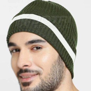 High Quality Everyday Wear <b>Wool</b>/Cotton <b>Beanies</b> <b>Hat</b> Soft Stretch Fabric Comfortable Fit for Daily Use Jacquard Outdoor Casual - Product Image 5