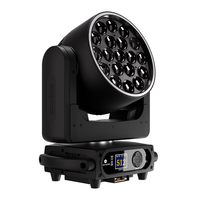 SHEHDS 19x25W RGBL Beam Moving Head Wash Stage Light DMX512 Modelo Privado Luces DJ para KTV Fiesta Bar Concierto