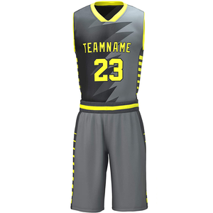 Nouvel ensemble personnalisé de maillots et shorts de basket-ball d'été pour hommes – Tenue d'uniforme de basket-ball - Product Image 4