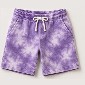 Wholesale OEM Service Acid Wash Vintage Dip <b>Dye</b> Sweat Short For Kids Outdoor Swimwear Kids <b>Clothes</b> Toddlers <b>Tie</b> <b>Dye</b> Sweat Shorts - Product Image 5