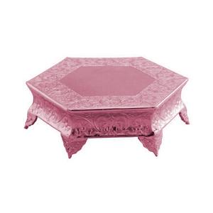 Plato para Pastel de Metal Hecho a Mano con Acabado Plateado para Exhibición de Postres en Fiestas y Uso en la Cocina del Hogar, Artículo de Decoración de Mesa, Soporte para Pastel - Product Image 2