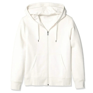 Sudaderas con Cremallera para Hombre, Ecológicas, de Felpa 100% Algodón, Impresión Digital, Sudaderas Blancas con Cremallera Completa para Hombre, Servicio OEM - Product Image 6