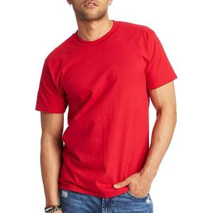 Camiseta de Hombre Personalizada al por Mayor, Estampada, Lisa, Informal, Básica, de Manga Corta, Ajustada, de Alta Calidad, 100% Algodón Orgánico - Product Image 1