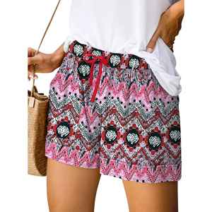 Shorts de Baño de Secado Rápido para Mujer al por Mayor, Shorts Térmicos con Estampado Completo por Sublimación, Shorts Deportivos de Playa con Estampado Personalizado, Trajes de Baño OEM - Product Image 3