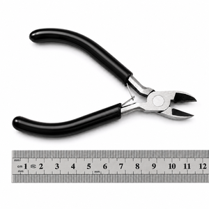 MANAN INSTRUMENTS Stainless Steel Jewelry Pliers Tapered Baguette Cut for DIY <b>Wire</b> Bending Loop Shaping <b>Craft</b> Tools - Product Image 3
