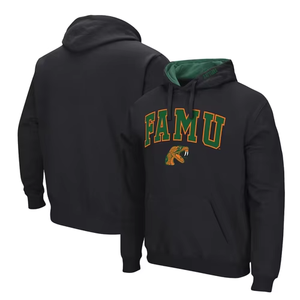 Sweat-shirt à capuche FAMU Rattlers en coton 100% pour l'hiver, noir, style universitaire, avec logo personnalisé, veste à capuche en polaire pour hommes, vente en gros - Product Image 1
