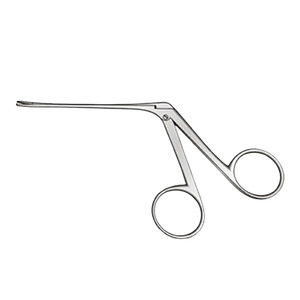 Pinzas Aurales de Acero Inoxidable Micro, Instrumentos Quirúrgicos Manuales con Acabado Negro, Tenáculo de Hombro de 75 mm, Certificación CE - Product Image 1