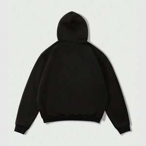 Sweat-shirts à capuche pour hommes avec impression de logo personnalisé, en coton lourd 100%, grandes tailles, vêtements de sport, streetwear, vente en gros, OEM, faible MOQ - Product Image 2