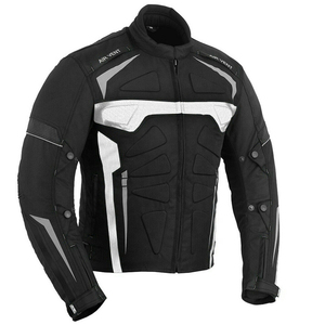 Best Quality Racing Men's Motorcycle Jacket <b>Waterproof</b> Cordura Leather Textile for Race Motorbike Sportswear Size XL - Product Image 4