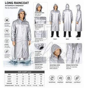 New Fashion Style <b>Rain</b> <b>Coat</b> Custom Made Logo <b>Men's</b> <b>Rain</b> Jacket Wholesale High Quality <b>Men</b> Windbreaker <b>Rain</b> <b>Coat</b> - Product Image 6