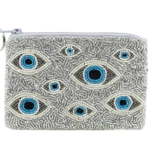 กระเป๋าใส่เหรียญคริสตัลคราฟท์แบบกำหนดเองได้ ดีไซน์พับได้ ประดับด้วยลูกปัดเม็ดเล็ก งานปักมือ ปิดด้วยแม่เหล็ก เหมาะสำหรับไปทะเล - Product Image 4